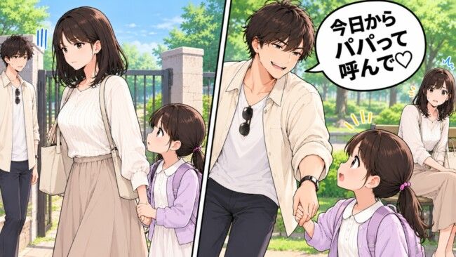 彼「今日からパパって呼んで♡」→私「今日は帰るね」娘の一言で止めた結果